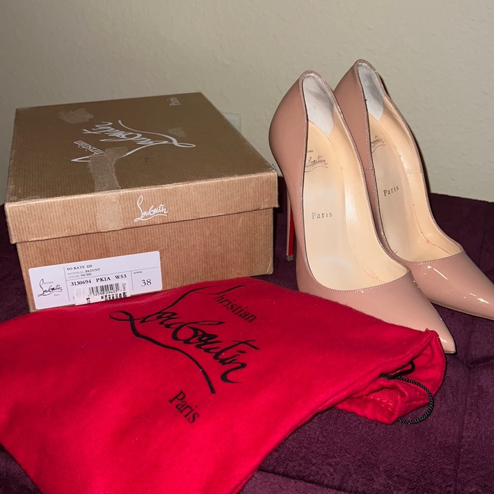 So Kate Christian Louboutin heels